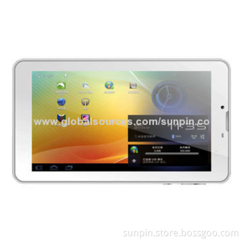 China wholesale GPS navigation 3G phone call dual core, 7-inch city call Android phone tablet PC